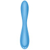 Satisfyer Vibro connecté G-SPOT FLEX 4+ Satisfyer 20cm Bleu